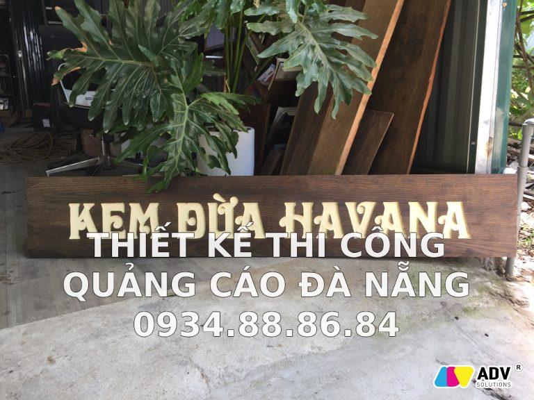 BẢng HiỆu GỖ Vintage